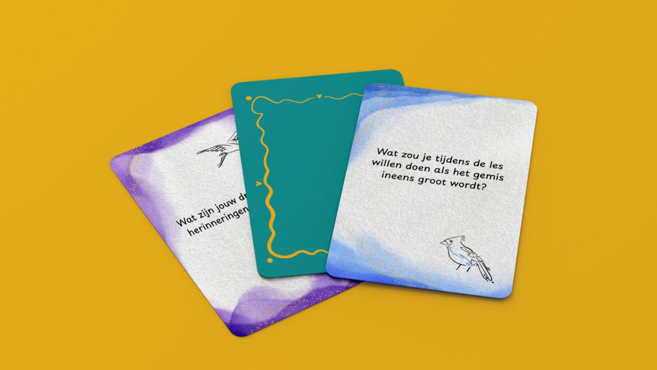 Carddeck Over Rouw Gesproken