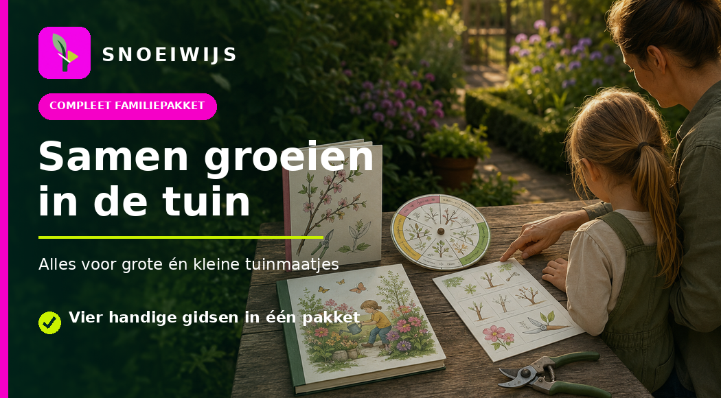 snoeiwijs - samen groeien in de tuin