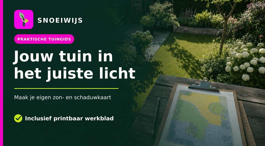 snoeiwijs - licht en schaduwkaart